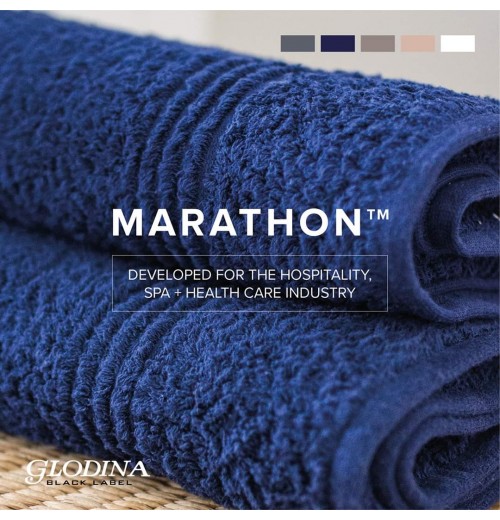 Pack of 10 Hand Towels Glodina Marathon Snag-Free