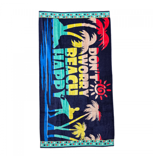 Festival Luxurious Velour Beach Towel