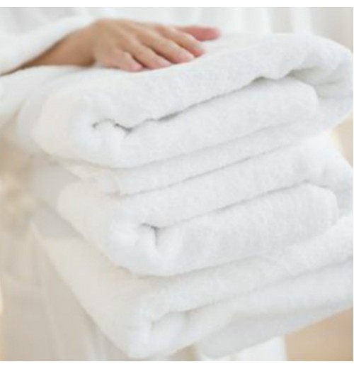 Imperfect Bundle of 10 White Snag Free Hand Towels