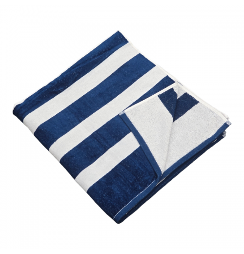 Captains Luxurious Velour Beach Towel