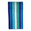 Panama Stripe Luxurious Velour Beach Towel