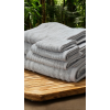 Bamboo Cotton Ribbed Towels